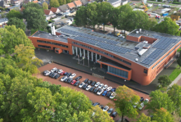 Gemeentehuis Twenterand Luchtfoto