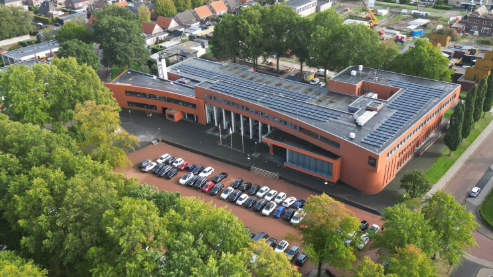 Gemeentehuis Twenterand Luchtfoto