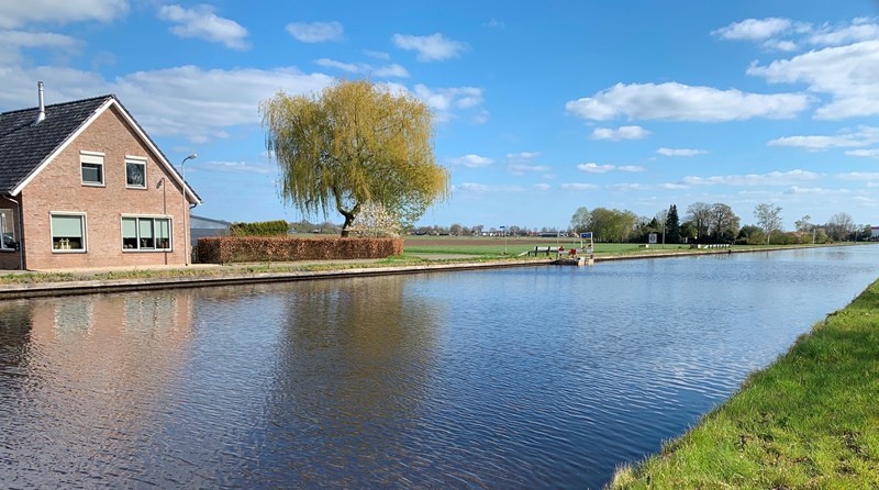 Kanaal Almelo De Haandrik Schoolstraat