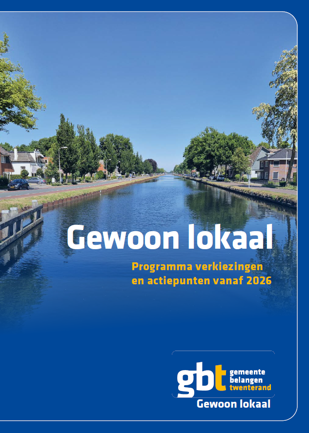 Voorblad Programma Gewoon Lokaal