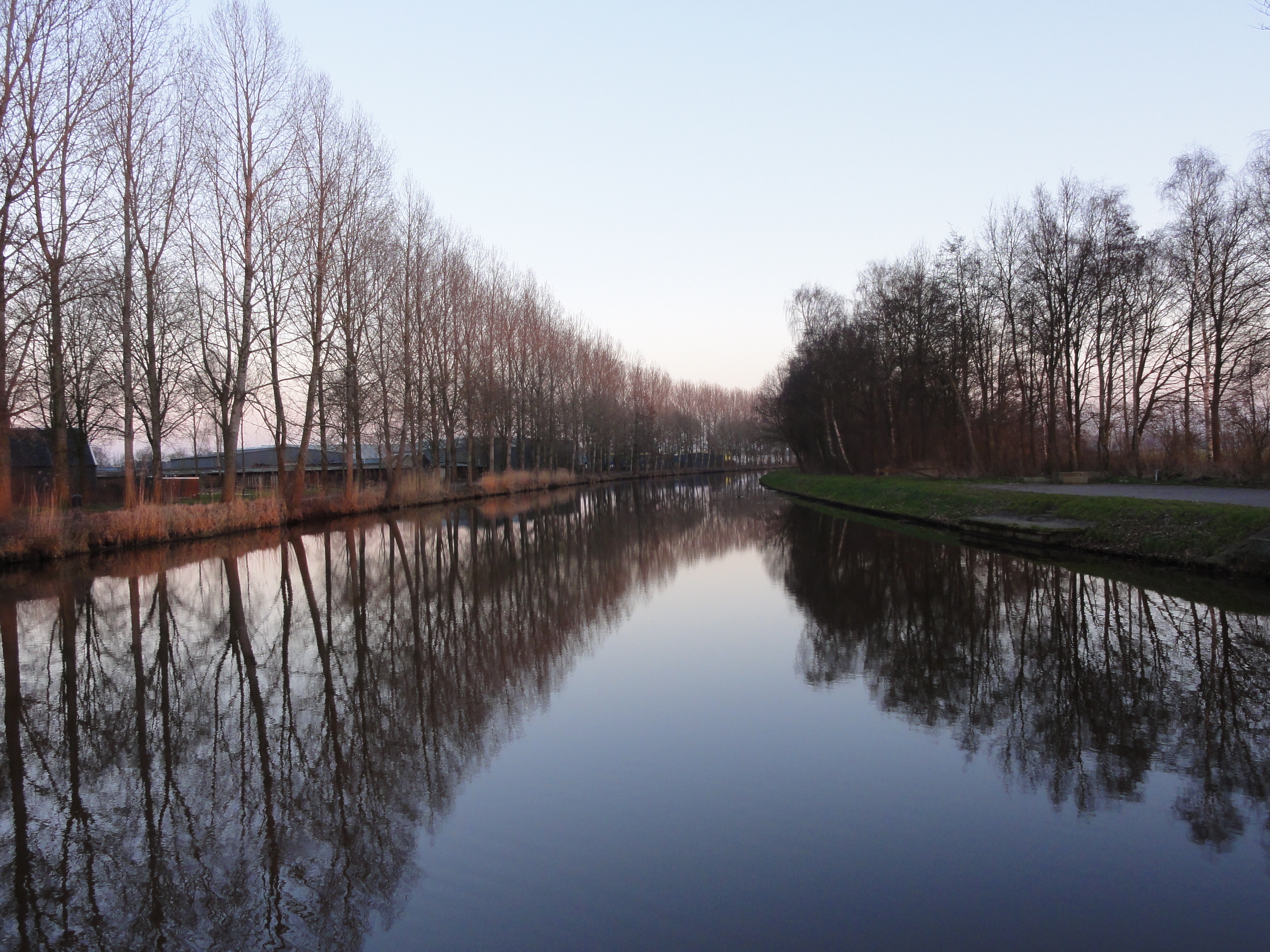 Zwolse Kanaal In Vroomshoop Herfst Tonny Groenhof Vroomshoop