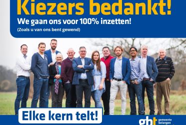 Kiezers Bedankt
