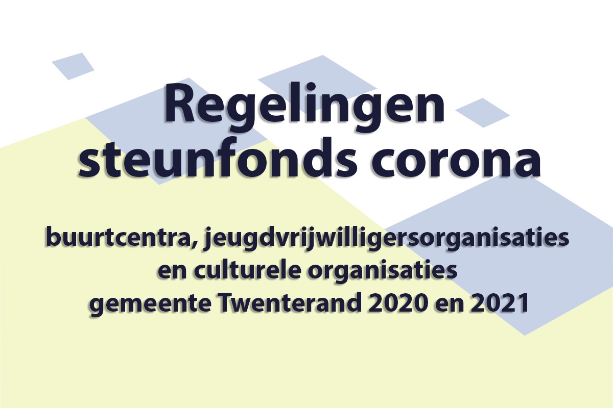 Regeling Steunfonds Corona